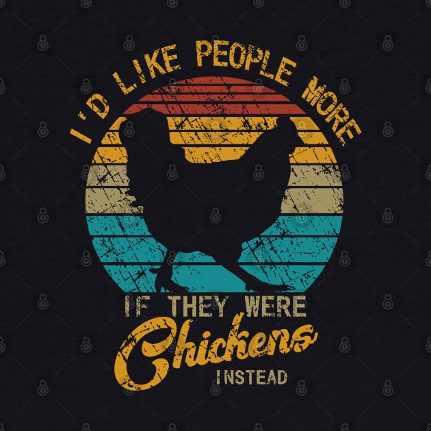 I'd like people more if they were chickens instead by FandomizedRose